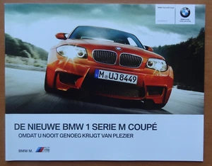 V38640 BMW 1M COUPE - CATALOGUE - 02/10 - 18x24 - NL - Bild 1 von 2