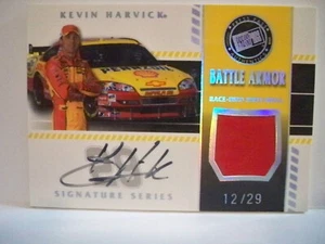 Kevin Harvick Press Pass Stealth 2008 Battle Armor Autograph - Picture 1 of 1