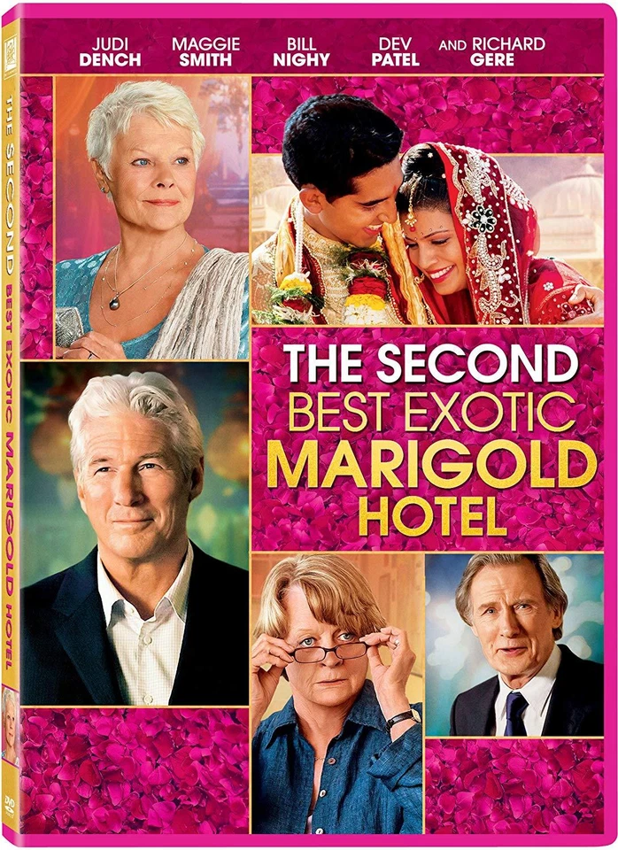 NEW The Second Best Exotic Marigold Hotel BLU RAY DISC MOVIE Judi Dench 2ND 2015 Foto 1 de 1