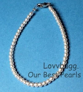 Joyería de collar de perlas hecha a mano para muñeca American Girl de 18" ENVÍO GRATUITO - Imagen 1 de 20