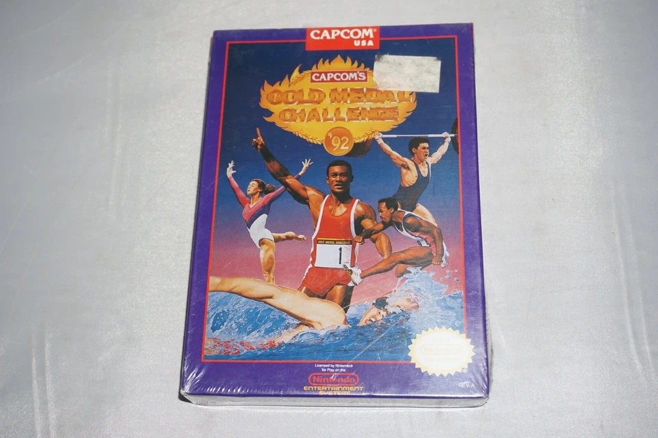 Capcom's Gold Medal Challenge 92 (Nintendo NES) NEW Factory Sealed - Image 1 of 4
