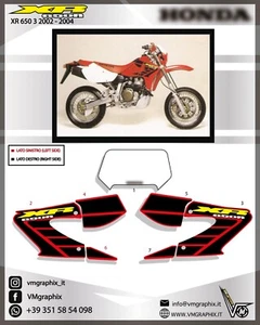 Aufkleber XR 650 R 2002-2004 Grafik/Stickers/Decal/Adhesives - Bild 1 von 1