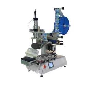 Desktop Semi-Auto Labeler Round Square Bottles Flat Surface Labeling Machine - Picture 1 of 13