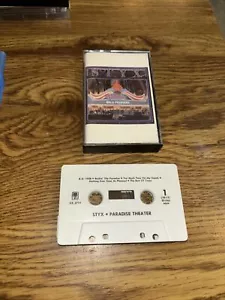 Styx Paradise Theater Cassette 1980 A&M CS 3719 - Picture 1 of 3