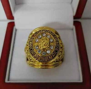 Chicago Blackhawks – 1961 Stanley Cup Ring W/ Rosewood Box - USA - Picture 1 of 4