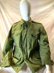 US Army Vintage Military OG M-1951 Field Coat Jacke mit Patches (Family Friends) - Bild 1 von 7