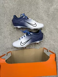 Nike Hyperdiamond 4 Elite Softball Cleats Blue Womens 7 Baseball Shoes NEW NIB - Picture 1 of 12