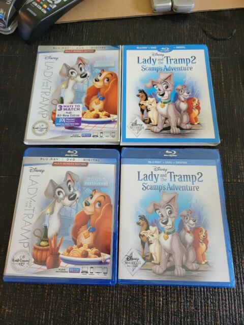 Dvd A Dama E O Vagabundo - Lacrado - Original - Disney