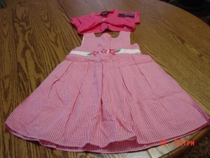 Toddler Girls Dress 2 piece Dress Set by George - Picture 1 of 4