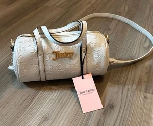 Juicy Couture cremefarbene Umhängetasche neu mit Etikett Einzelhandel 79 $ - Bild 1 von 2