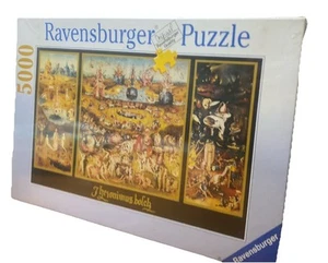 Rare BRAND NEW 5000 Piece Ravensburger Puzzle Hieronymus Bosch Garden of Delight - Picture 1 of 4