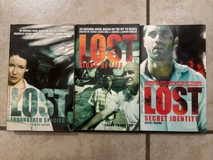 Lot Of 3 Lost TV Series Paperback  Novels JJ Abrams - Bild 1 von 3