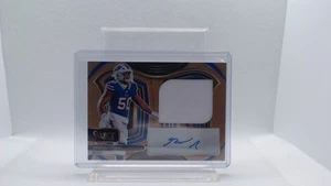 2024 Panini Select Greg Rousseau Jumbo Signature Swatches Copper Prizm #/49 - Picture 1 of 2