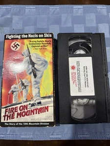 Fire On The Mountain VHS 10th Mountain Division WWII Documentary  Skiing - Bild 1 von 6