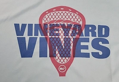 Camisa de rendimiento Vineyard Vines YOUTH L cuello redondo manga larga logotipo VV98 LAX Foto 1 de 4