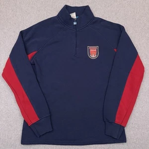 Sudadera Arsenal FC Retro 1/4 Cremallera Mediana The Gunners Crest Fútbol Fútbol - Imagen 1 de 10