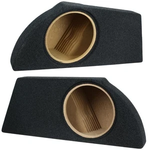 Subaru BRZ 2x Seitenteil Bass Gehäuse RE+LI für 25 cm Auto Car Hifi Subwoofer - Bild 1 von 5