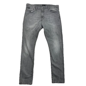 Herren Polo Ralph Lauren Sullivan Slim Performance Stretch Jeans Größe 38x34 Grau - Bild 1 von 15