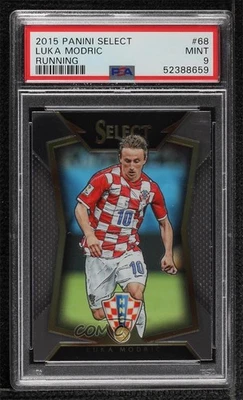 2015-16 Panini Select Luka Modric #68 PSA 9 MINT - Image 1 of 3