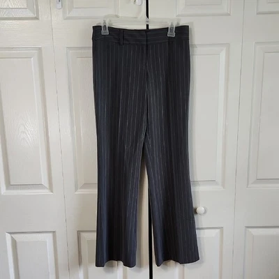 Vintage Tracy Evans Limited Gray Pin Stripe Slacks/Pants Size 30" Y2K Low Rise - Image 1 of 4