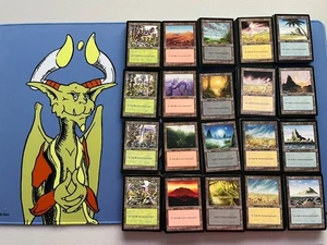 MTG LP Mirage Land Set 1x cada arte, envío gratis Magic the collecting - Imagen 1 de 1