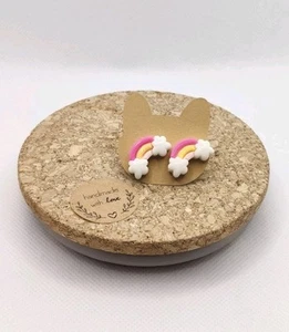 Ohrringe Ohrstecker Regenbogen - Bild 1 von 1