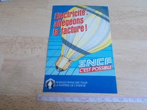 Sticker SNCF C'Est Possible - Electricity Allégeons La Invoice - Picture 1 of 1
