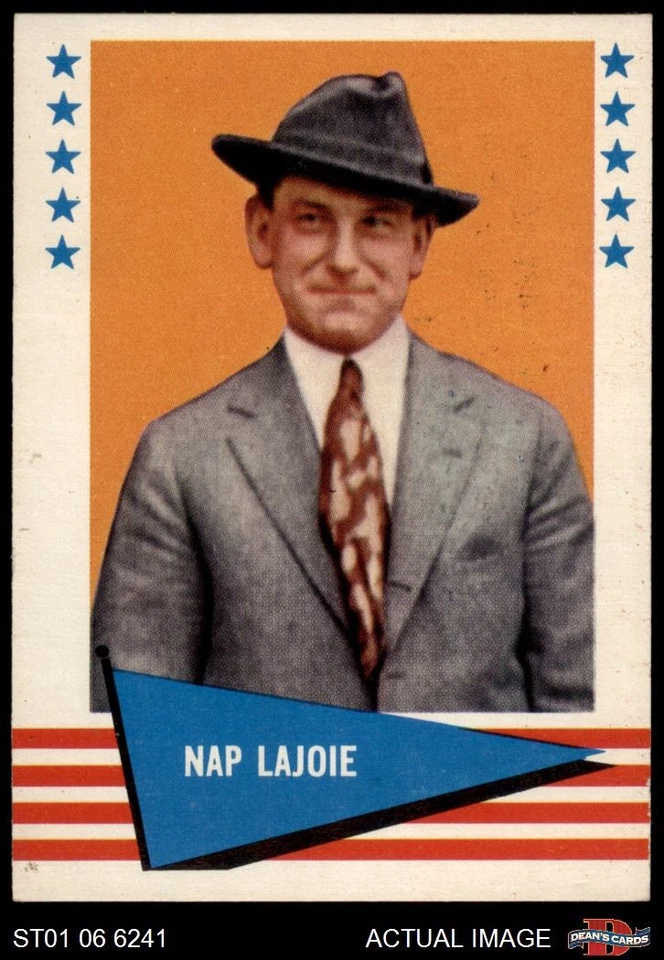 Fleer #120 Nap Lajoie Indians 1961 patio 5 - ex Foto 1 de 1
