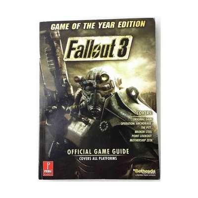 Prima Pub Strategy Guid  Fallout 3 - Game of the Year Ed. Official Game Gu VG+ - Image 1 of 2