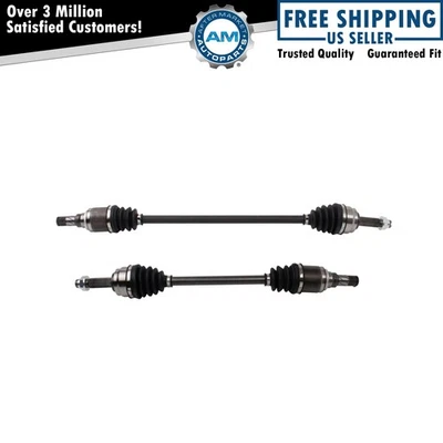 Front CV Axle Shaft Assembly Set Fits 14-24 Mitsubishi Mirage 17-24 Mirage G4 - Image 1 of 4