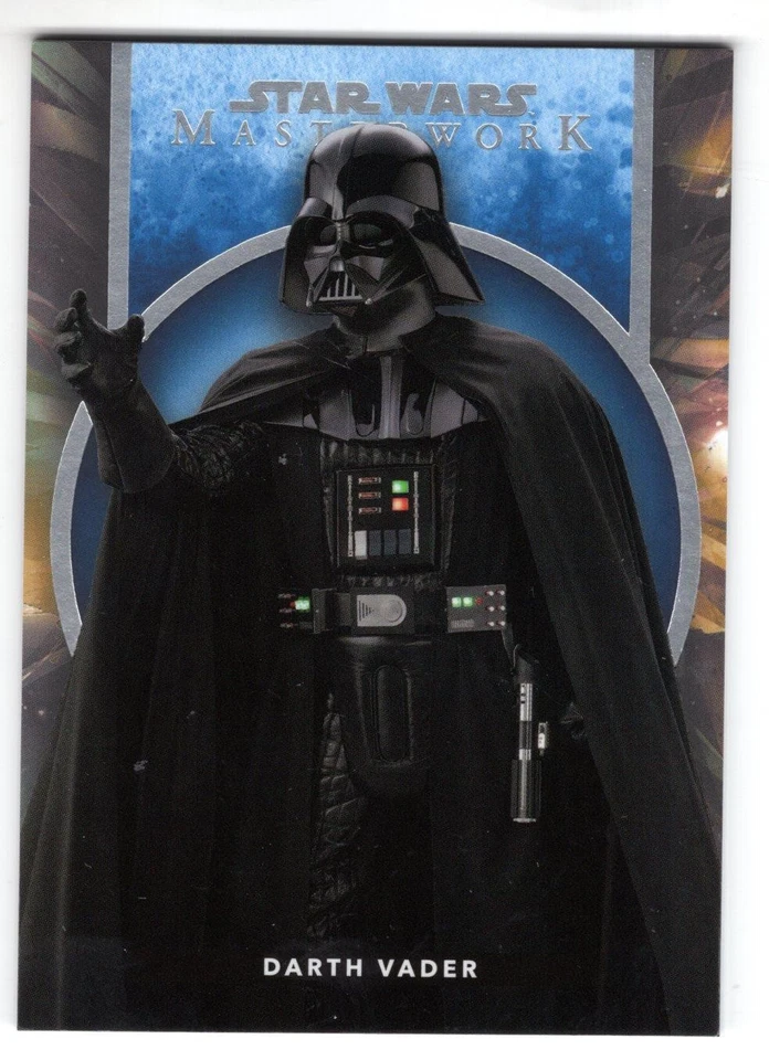 Star Wars Masterwork 2022 Blue Base Card #67 Darth Vader - Image 1 of 1