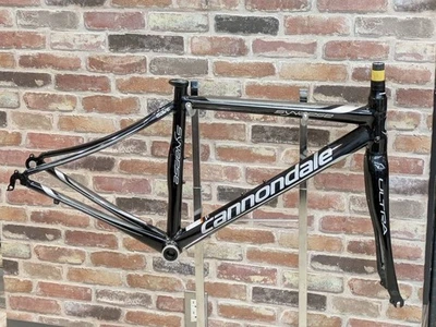 CANNONDALE Synapse Woman Freme Set Road Bike Frame Aluminum/Carbon Fork USED 47 - Image 1 of 4