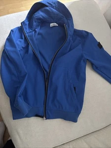 Softshelljacke Stone Island Gr. 170, 164, 14 Königsblau - Bild 1 von 7