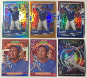 2020 Donruss Optic VLADIMIR GUERRERO JR 11 Card Prizm Lot /84 /100 /150 /199 ++ - Bild 1 von 4