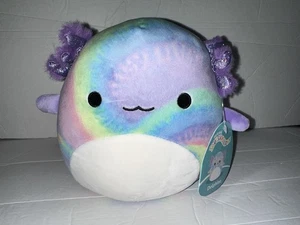 Delphine The Tie-Dye Axolotl Squishmallows 8 Zoll Fantasy Squad Plüsch - Bild 1 von 9