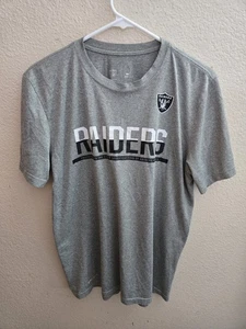 Raiders graues Polyester Shirt "Engineered to the Exact Specifications" Gr. M NFL - Bild 1 von 3