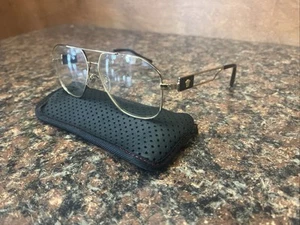 Versace Aviator Eyeglasses Glasses Mod. 1287 1002 Gold w/Clear Lens 59mm K31 - Picture 1 of 10