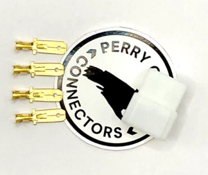  Honda K1 K2 CT70 Battery Side Harness Repair Connector & Terminals 1972 1973 - Picture 1 of 3