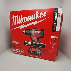 Milwaukee 2801-22CT M18 18V Brushless Cordless 1/2 in Drill/Driver Kit - Picture 1 of 2