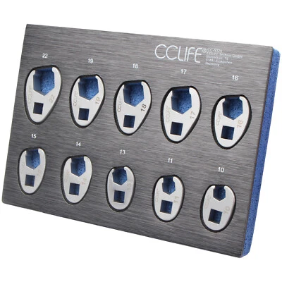 Set chiavi a bussola 10 pezzi 3/8" base di rubinetto base di corvo - Immagine 1 di 4