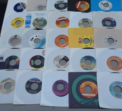 100 Soul 45s. Northern Soul, Funk & Disco. 50s, 60s, 70s, 80s & 90s  - Image 1 of 4