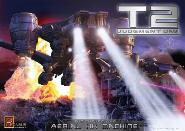 Pegasus 9016 Terminator T2 Aerial Hunter Killer plastic model kit 1/32 - Image 1 of 1