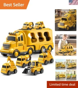 Truck Toys for 3 4 5 6 Old Boys, Toddler Car Toys for Toddler Boys Ages 3-5,... - Picture 1 of 9