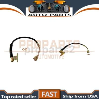 2x Hydraulic Brake Hose Rear Kit For Mercury Grand Marquis 2003-2011 - Image 1 of 4