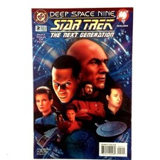 Star Trek The Next Generation Deep Space Nine #2 DC Part 4 Picard Sisko Data Odo