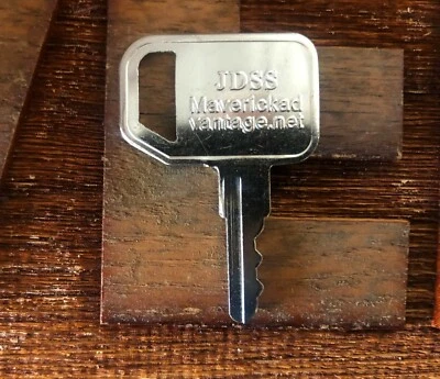 Key for John Deere Skid Steer,fits many models, PN KV13427,T209428, compact ldr