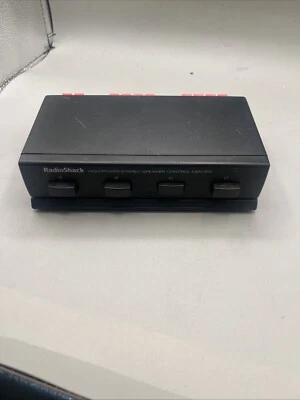 Radio Shack Cat. No. 40-244 High Power Stereo 4-Way Speaker Control Switch WORKS - Image 1 of 4