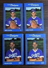 1989 Salem Dodgers MIKE PIAZZA (RC), HOF Minor League Team Issued (1)Set UNOPEN 