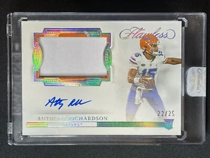 Maglietta Rookie 22/25 ANTHONY RICHARDSON Rookie Totch On Card AUTO 2023 Impeccabile RC RPA 1 - Foto 1 di 2