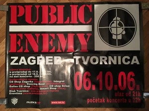 STAATSFEIND 06.10.2006 Zagreb Kroatien ORIGINAL KROATISCHES KONZERTPLAKAT - Bild 1 von 1